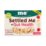 Holland & Barrett Settled Me+ White Choc and Raspberry Oaty Bars 5 x 19g- Buy online at McGrocer