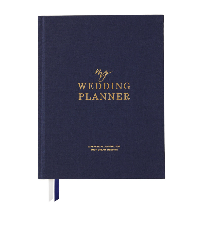 Blush and Gold wedding planner journal - British product