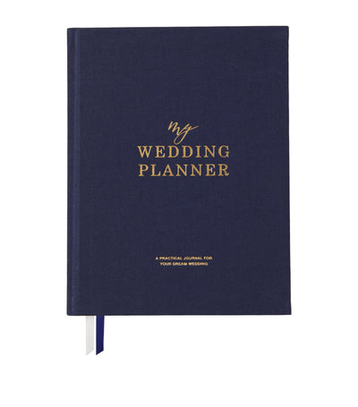 Blush and Gold My Wedding Planner Journal