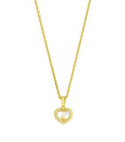 Chopard Happy Diamonds pendant necklace 18k yellow gold, UK version