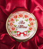 Halcyon Days enamel trinket box Valentine's Day design, UK version
