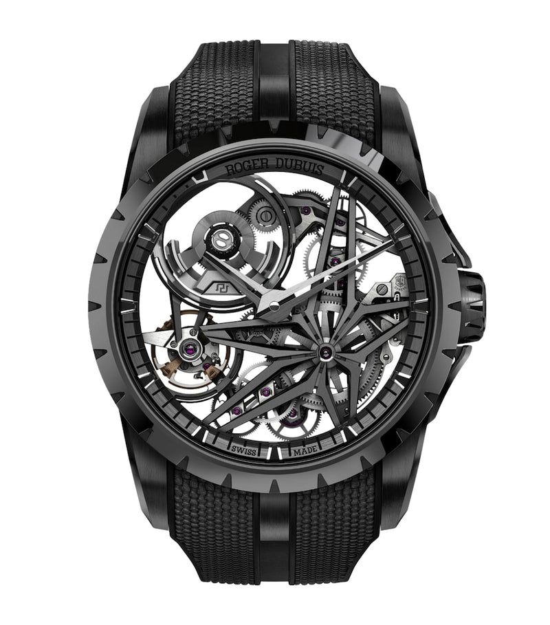 Roger Dubuis Excalibur Monobalancier titanium watch 42mm (British brand)