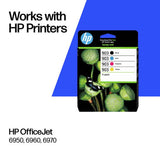 HP 903 original ink cartridge multipack black colour, UK version