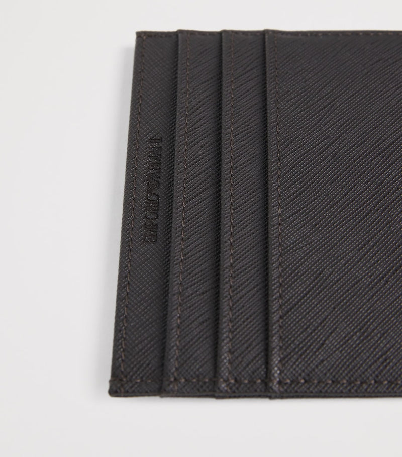 Emporio Armani Saffiano leather card holder, imported from the UK