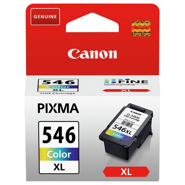 Canon CL-546 XL colour ink cartridge high capacity, UK version