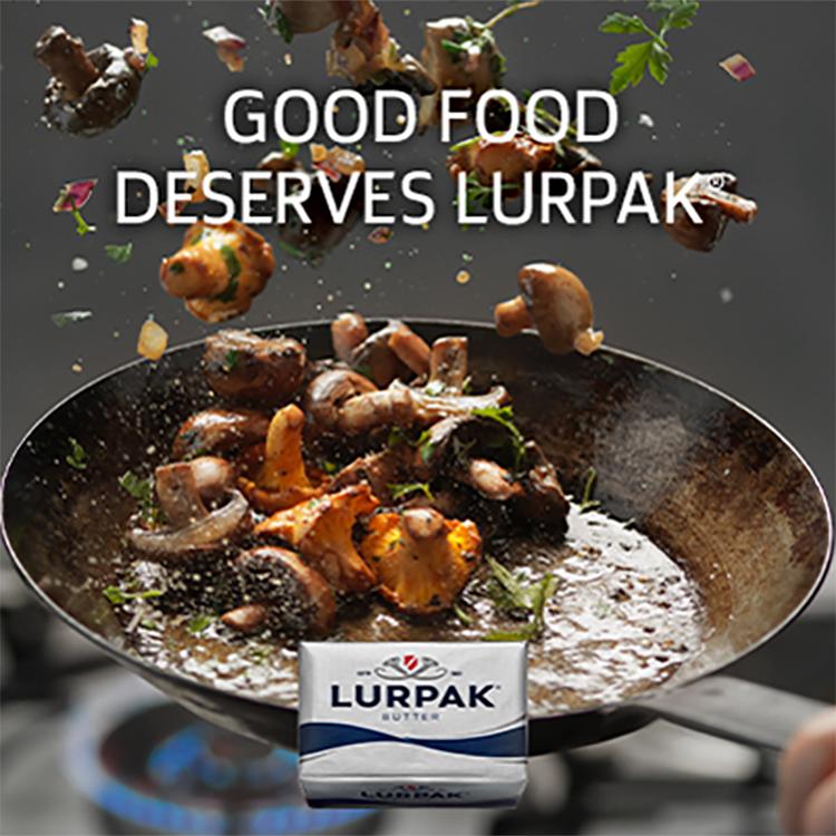 Lurpak butter slightly salted 200g, imported from the UK