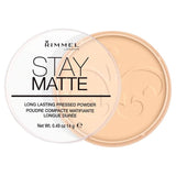 Rimmel Stay Matte pressed powder transparent, imported from the UK
