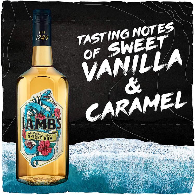 Alfred Lamb's Spiced Rum 1L (British brand)