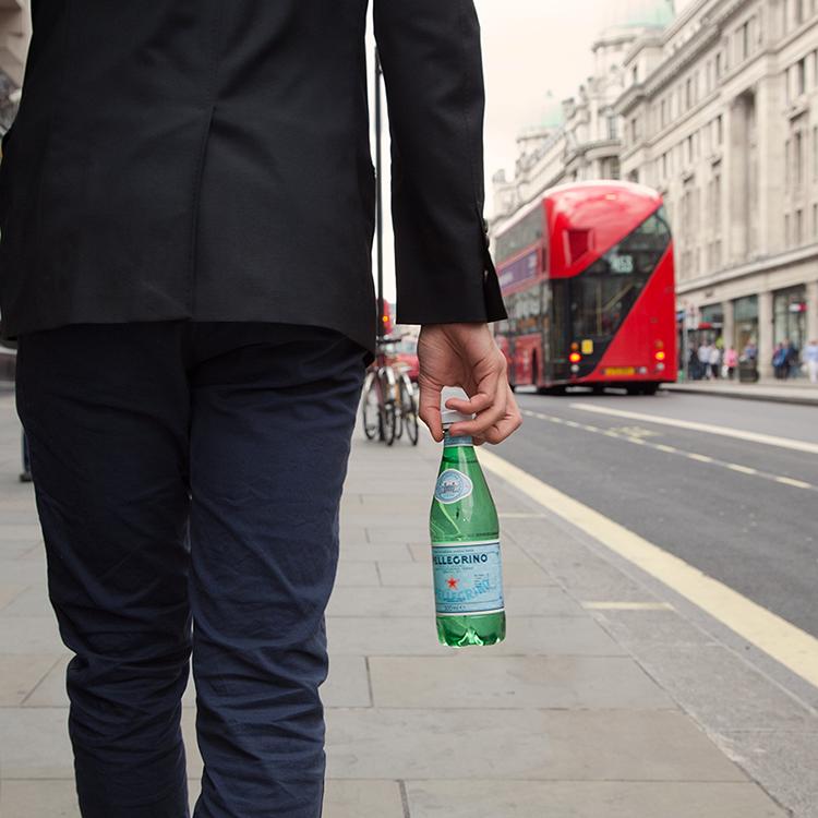 San Pellegrino sparkling mineral water 6x500ml, UK version