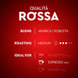 Lavazza Qualita Rossa coffee capsules 10 pack - British product