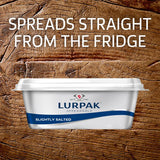 Lurpak slightly salted spreadable butter blend 250g (British brand)