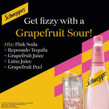 Schweppes Pink Soda 1L bottle, UK version