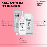 Clairol Blonde It Up Toner Kit Radiant Opal, imported from the UK