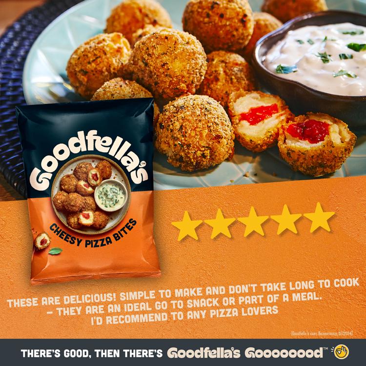 Goodfella's Cheesy Pizza Bites 200g (British brand)