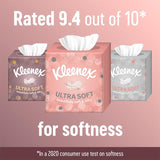 Kleenex Ultra Soft tissues cube box 48 sheets (British brand)