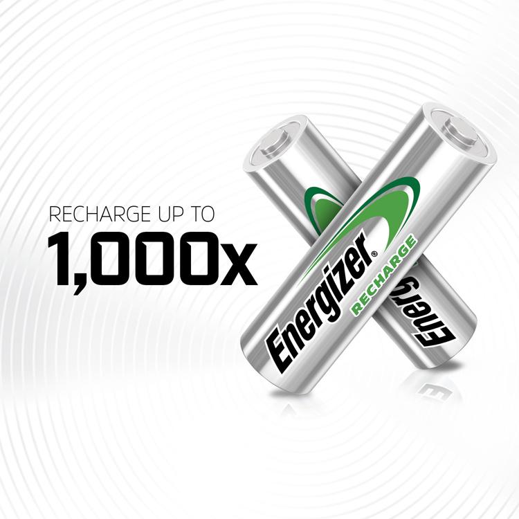 Energizer Power Plus AA rechargeable batteries 2000mAh 4-pack (British brand)