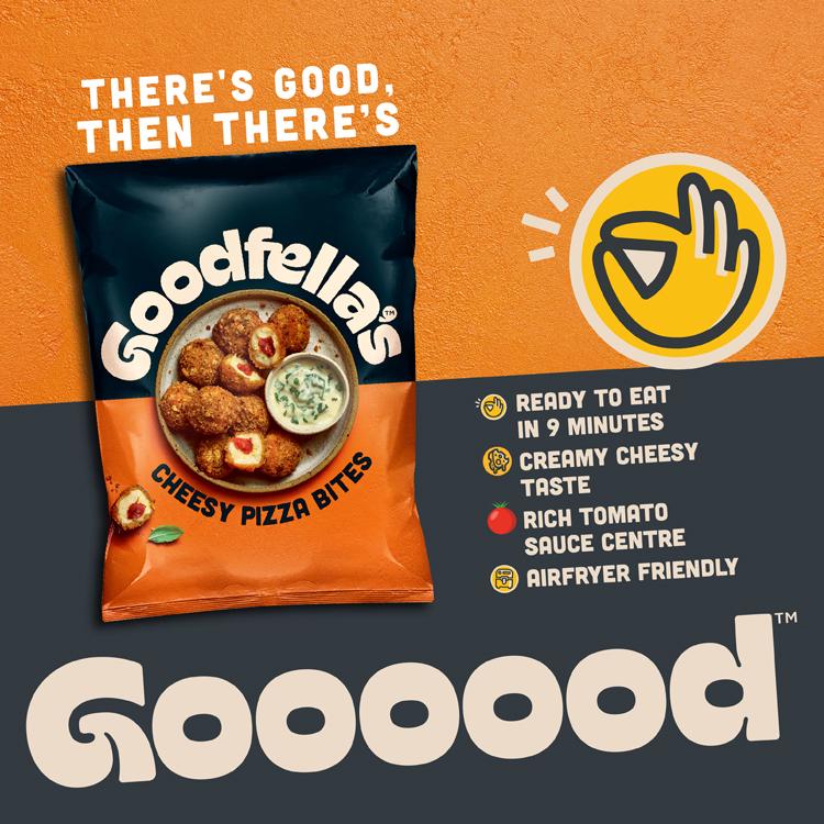 Goodfella's Cheesy Pizza Bites 200g (British brand)
