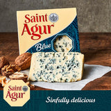 Saint Agur blue cheese 150g (British brand)