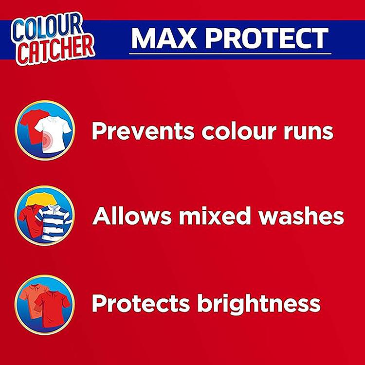 Dylon colour catcher protection laundry sheets 40 pack - British product