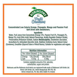 Robinsons fruit squash Exotic Pineapple Mango & Passion Fruit 1L, UK version