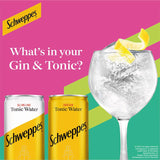 Schweppes Slimline tonic water 12x150ml (British brand)