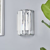 BHS Spa Curv chrome bathroom wall light, UK version