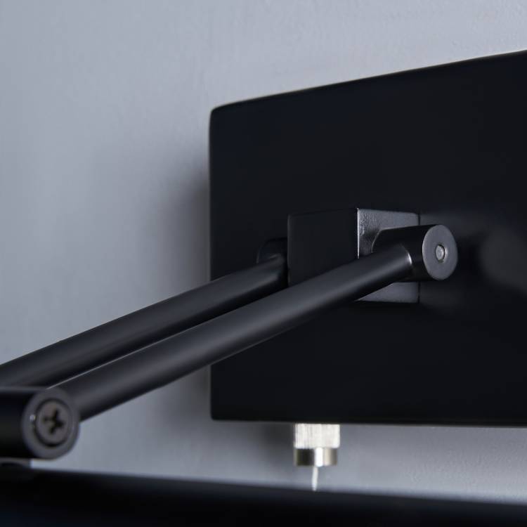 BHS bathroom wall light LED black finish, UK version