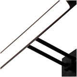 BHS bathroom wall light LED black finish, UK version
