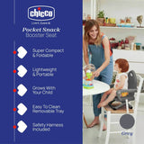 Chicco Pocket Snack booster seat grey (British brand)