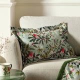 Argos Argos Home Robin Velvet Cushion Sage Green 50x30cm- Buy online at McGrocer