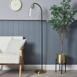 Argos BHS Leni Bubble Glass Floor Lamp - Black- Buy online at McGrocer