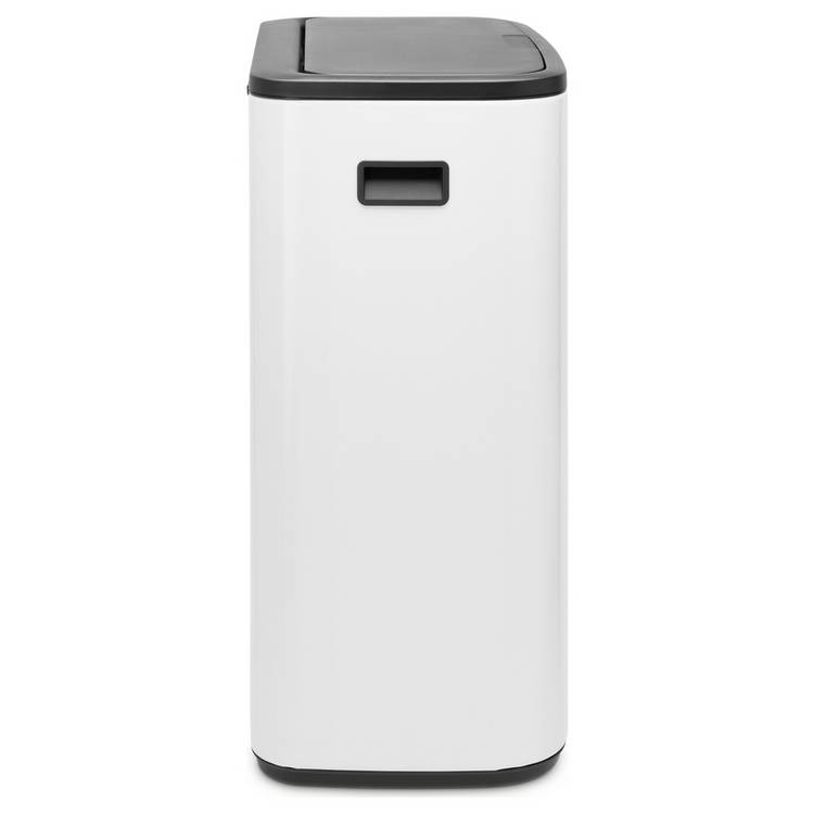 Brabantia 60 litre touch top bin in white (British brand)
