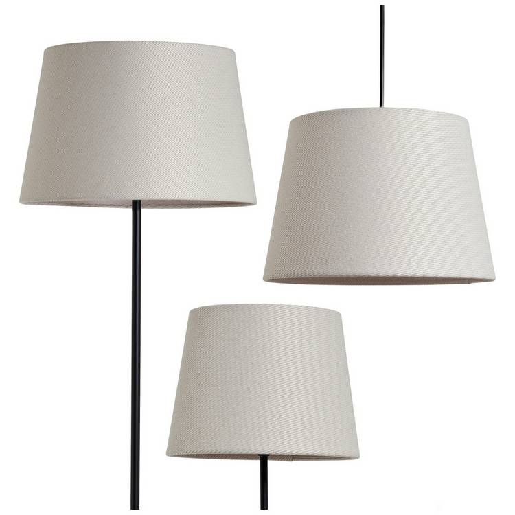 BHS Trinity Set of 3 lamps (British brand)