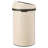 Brabantia 60L touch top bin soft beige - British product