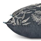 Habitat winter floral grey cushion 43x43cm, UK version
