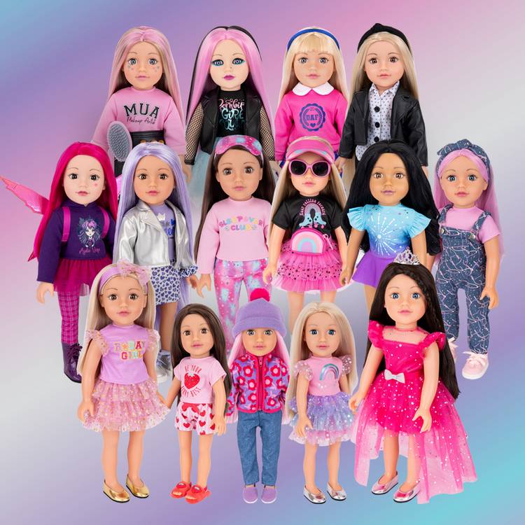 Designafriend dolls wheelchair playset with crutches for 18-inch dolls (British brand)