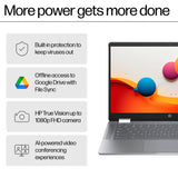 HP Chromebook x360 14in touchscreen laptop - British product