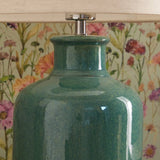Voyage Maison Elspeth ceramic table lamp base teal (British brand)