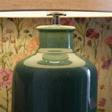 Voyage Maison Elspeth ceramic table lamp base teal (British brand)