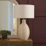Argos Voyage Maison Epona Cream Ceramic Table Lamp Base- Buy online at McGrocer
