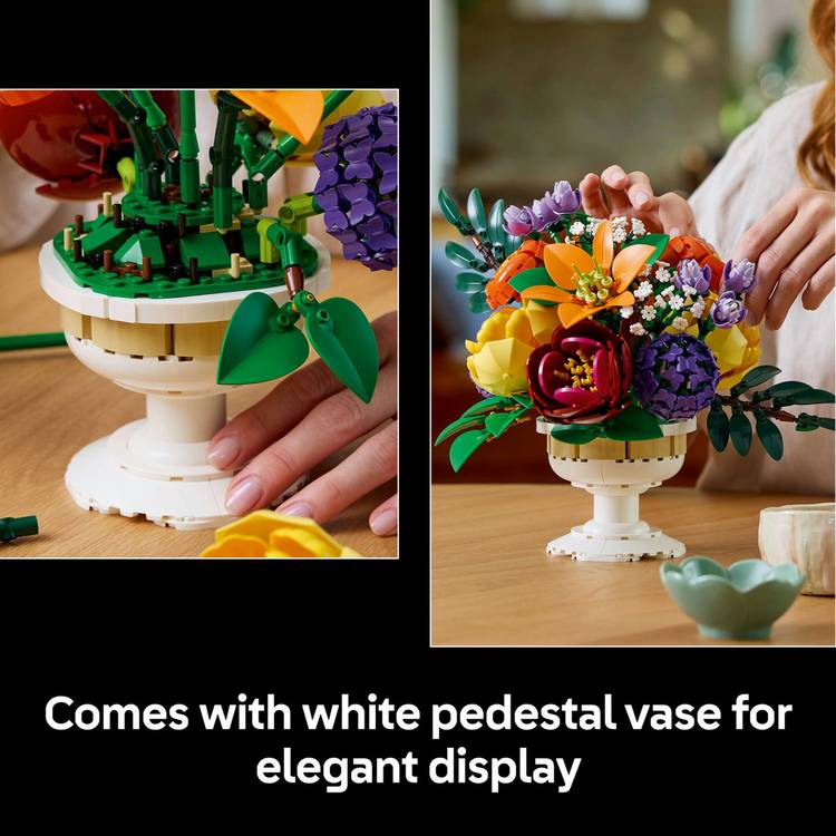 LEGO Botanicals Flower Arrangement building set 1161 pieces, imported from the UK