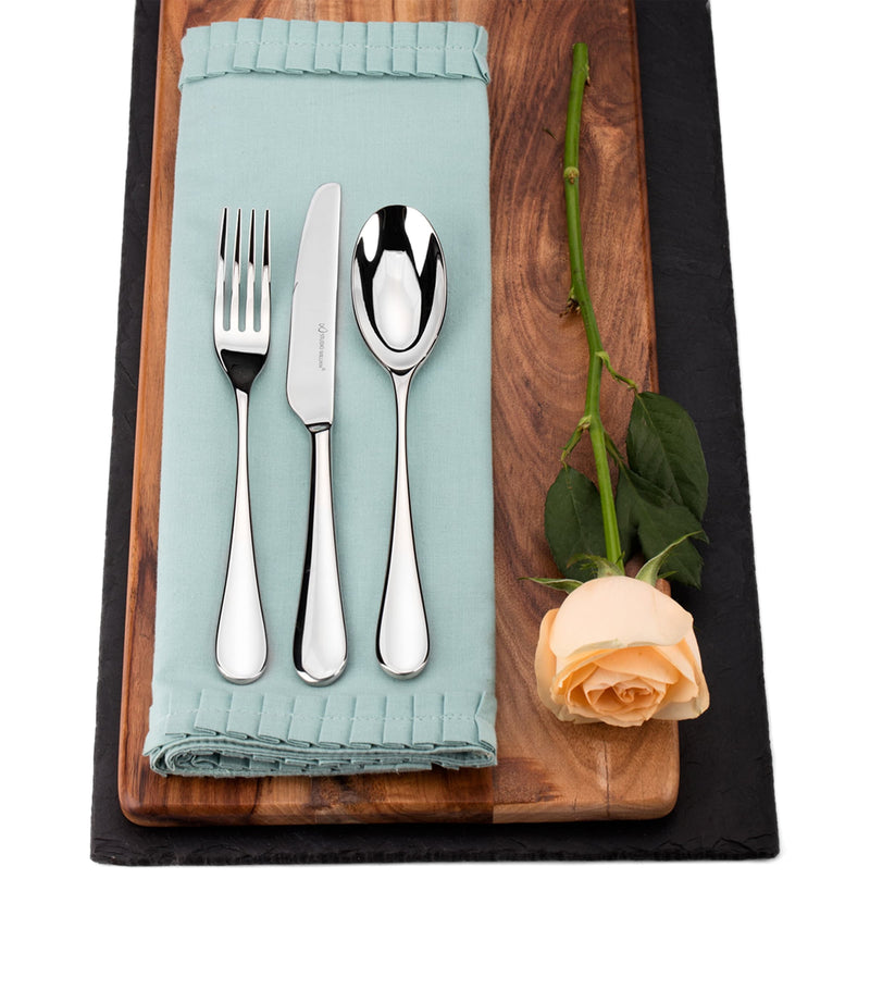 Studio William mirrored Mulberry 84-piece cutlery set (British brand)