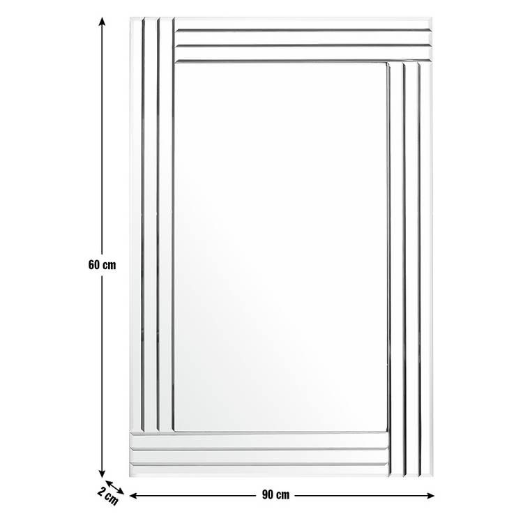 Argos Home bevelled full length mirror 90x60cm, UK version