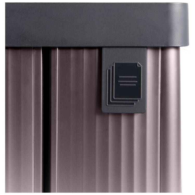 Curver Verto recycling bin 54L Pearl Rose (British brand)