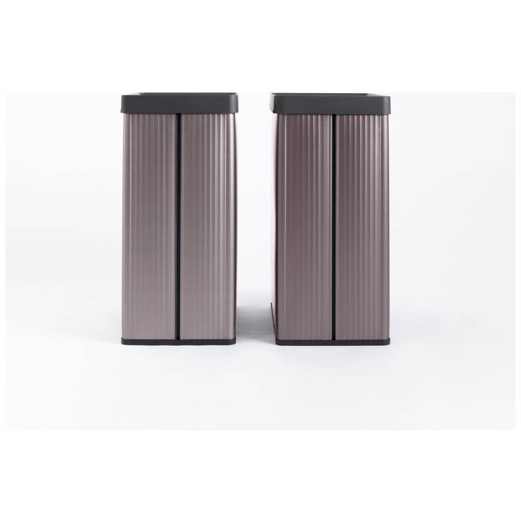 Curver Verto recycling bin 54L Pearl Rose (British brand)