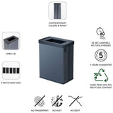 Curver Verto recycling bin 54 litre - British product