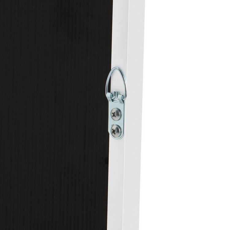 Home Essentials full length wall mirror white frame 120x30cm (British brand)