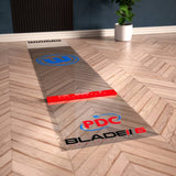 Winmau Clearzone dart mat with oche, UK version