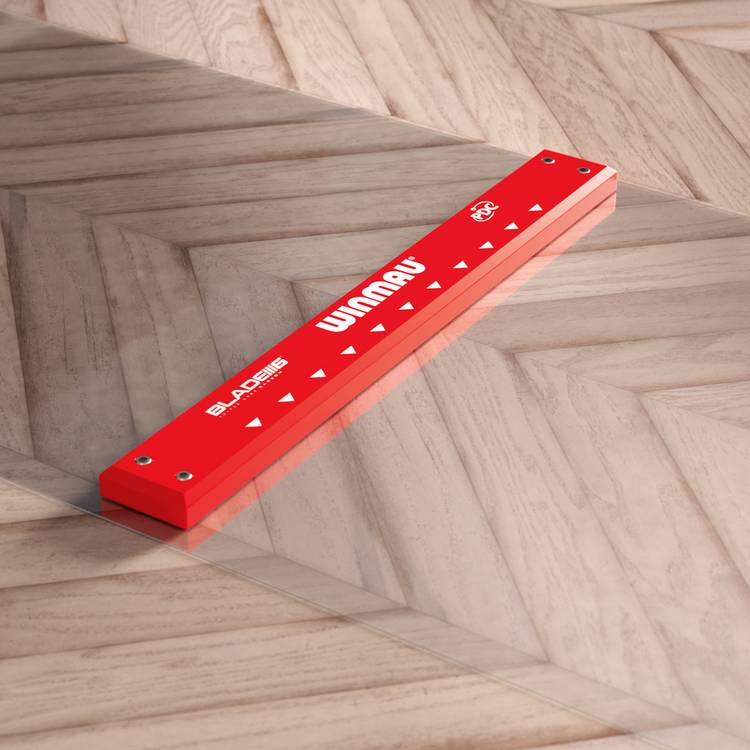 Winmau Clearzone dart mat with oche, UK version