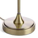 Argos Home petal glass table lamp brushed brass, UK version
